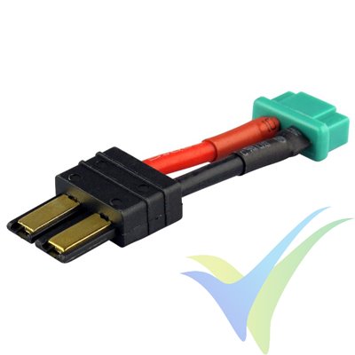 Adaptador de conector Traxxas macho a Multiplex hembra, Yuki Model