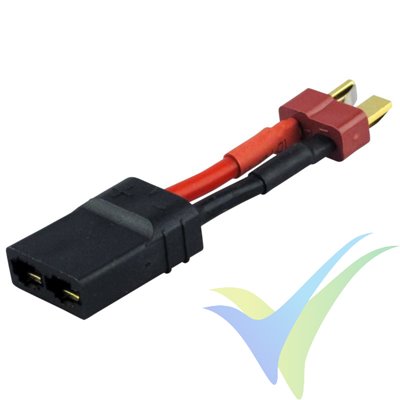 Adaptador de conector Traxxas hembra a Deans macho, Yuki Model