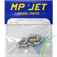 Tuerca autorroscante aluminio M3 MP-Jet 1053AL, 10 uds