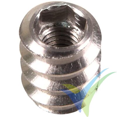 Tuerca autorroscante aluminio M5 MP-Jet 1157, 10 uds