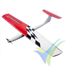 Kit avión velocidad Stinger 1 ARF, color rojo, 950mm, 600g