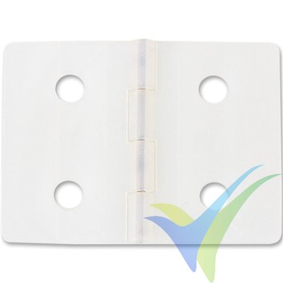 Robbe Rudder Hinge 27x36mm, 10 pcs