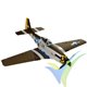 Combo avión Nicesky P-51 Mustang "Janie" PNP, 680mm, 260g