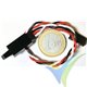 Universal Servo Cable Extension with Safety Clip, 15cm, 0.33mm2 (22AWG)