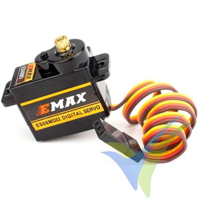 EMAX ES08MD II digital servo, 13g, 2Kg.cm, 0.1s/60º, 4.8V-6V