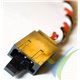 Prolongador trenzado cable de servo universal con clip seguridad, 20cm, 4.7g, 0.33mm2 (22AWG)