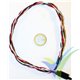 Universal Servo Cable Extension with Safety Clip, 70cm, 0.33mm2 (22AWG)