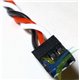 Prolongador trenzado cable de servo universal con clip seguridad, 80cm, 0.33mm2 (22AWG)