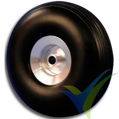 Topmodel ECOTOP 95x34mm wheel with aluminium rim, 60.4g, 2 pcs