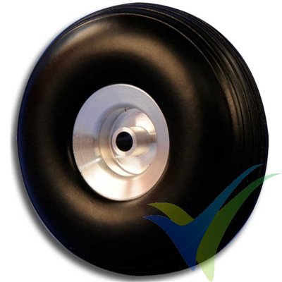 Topmodel ECOTOP 114x41mm wheel with aluminium rim, 155g, 2 pcs