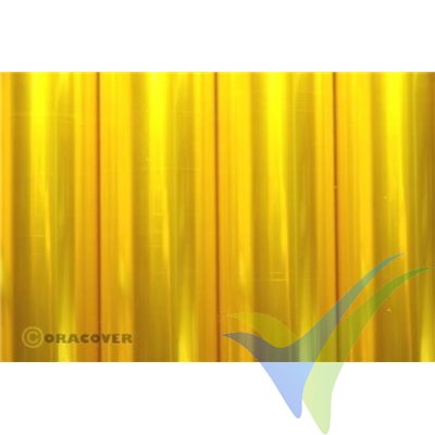Oracover Oralight amarillo transparente 1m x 60cm