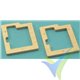 KST 125/225/X10 servo frame, 2 pcs
