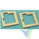 KST 135/X10 mini servo frame, 2 pcs