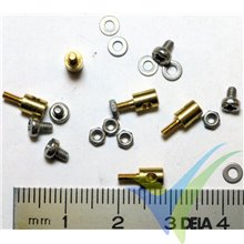 G-Force RC - Adjustable Push Rod Connectors - Micro - 5 pcs