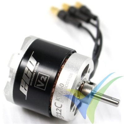 Combo motor brushless Dualsky ECO 2312C-960 V2 (58g, 258W, 960Kv) + variador 22A Lite
