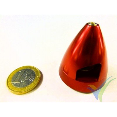 Cono aluminio EMP 35mm para hélice bipala, eje motor 2.3mm