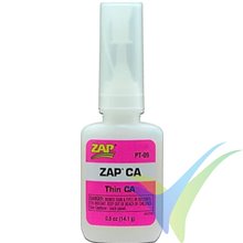 Adhesivo cianoacrilato fluido ZAP PT-09, 14.1g