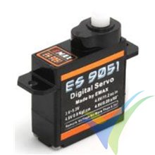 EMAX ES9051 digital servo, 4.1g, 0.8Kg.cm, 0.09s/60º, 4.8V