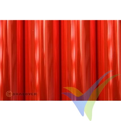 Oracover 21-026 transparent fluor red 1m x 60cm