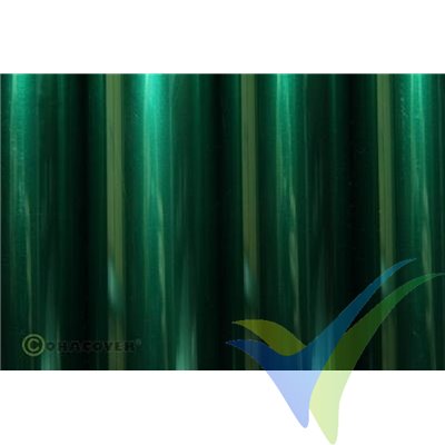 Oracover 21-075 transparent green 1m x 60cm