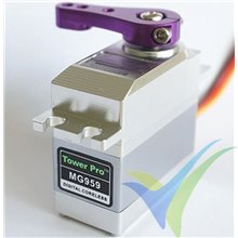 Servo digital TowerPro MG959, 78g, 32Kg.cm, 0.13s/60º, 4.8V-6V