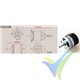 Dualsky XM5060EA-9 brushless motor, 378g, 1690W, 315Kv