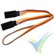 Cable servo hembra-hembra (patch) universal Yuki Model 30cm, 1 ud