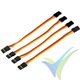 Cable servo macho-macho (patch) Yuki Model 10cm, 4 uds