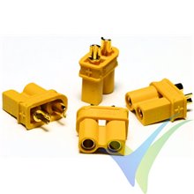G-Force RC - Connector - XT-30U - Gold Plated - female - 4 pcs