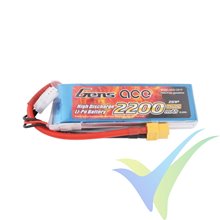 Batería LiPo Gens ace 2200mAh (16.28Wh) 2S1P 25C 136g XT60