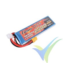 Batería LiPo Gens ace 2500mAh (18.5Wh) 2S1P 25C 176g XT60