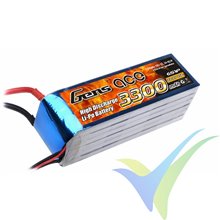 Batería LiPo Gens ace 3300mAh (73.26Wh) 6S1P 25C 498g XT90