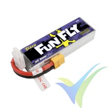 Batería LiPo Tattu Funfly - Gens ace 1800mAh (19.89Wh) 3S1P 100C 160g XT60