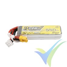 Batería LiPo Tattu R-Line - Gens ace 550mAh (4.07Wh) 2S1P 95C 30g XT30