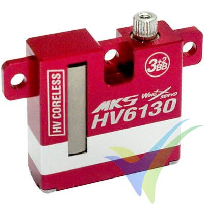 MKS HV6130 digital servo, 22.5g, 8.26Kg.cm, 0.1s/60º, 6V-8.4V 