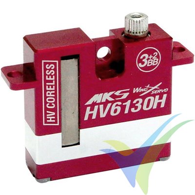 MKS HV6130H digital servo, 22.5g, 8.26Kg.cm, 0.1s/60º, 6V-8.4V