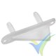 Nylon skid for wing or fuselage, Dubro 991, 1.8g, 2 pcs