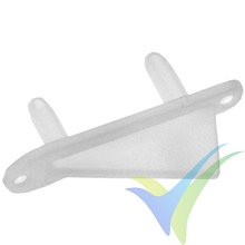 50.8mm Nylon skid for wing or fuselage, Dubro 991, 50.8mm, 1.8g, 2 pcs