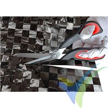 Tijeras PROCUT-TEC para fibra de vidrio y carbono, longitud 23cm, corte 90mm