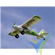 Combo avión Multiplex FunCub NG RR verde, 1410mm, 1380g