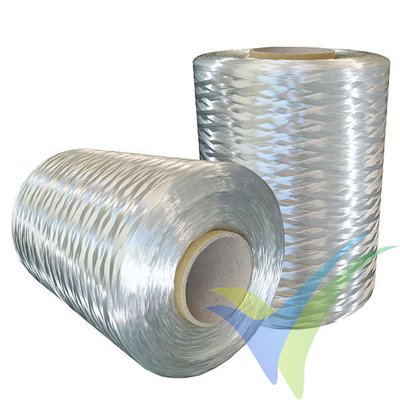 Mecha fibra de vidrio VETROTEX P185-EC14, 2400 tex, bobina 500 m