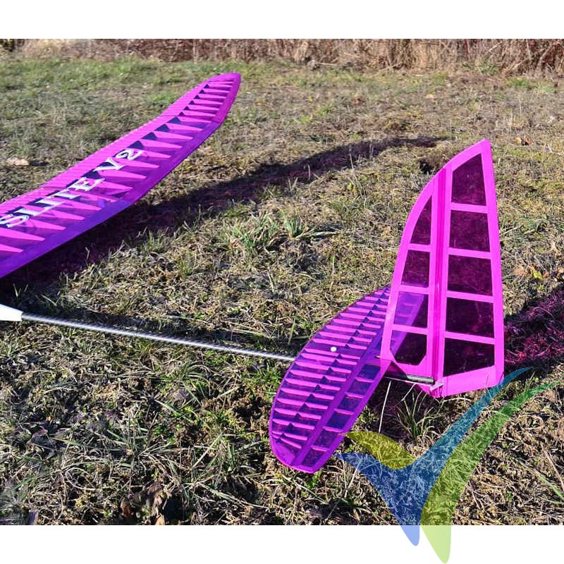 Slite V2, F3RES (F3L) competition glider building kit, 1960mm, 440g