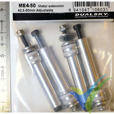 Separadores Dualsky ME4-50, 50mm para motor brushless, 60g