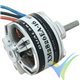 Dualsky XM2826EA-16 brushless motor, 43.7g, 138W, 1025Kv