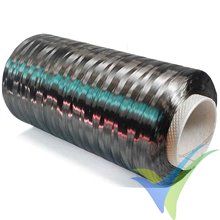 Mecha fibra carbono SIGRAFIL® C50, 24k, 1600 tex, bobina 1Kg, aprox. 625m