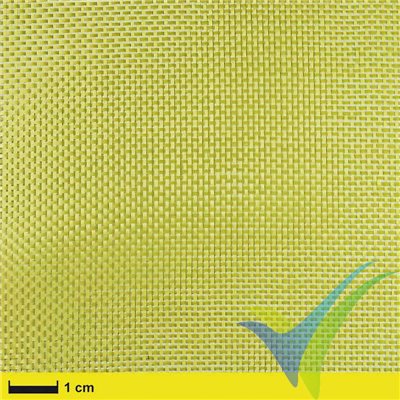 Aramid fabric 36 g/m² (plain) 100 cm, roll/ 5 m (surface area = 5 m²)