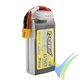 Tattu R-Line - Gens ace LiPo battery 650mAh (7.22Wh) 3S1P 95C 60g XT30
