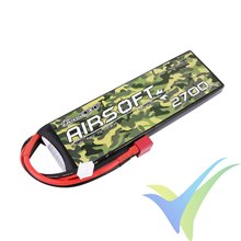 Gens ace LiPo battery 2700mAh (19.98Wh) 2S1P 136g Deans (Airsoft)