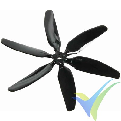 Multiplex 6-bladed 5x4" propeller for FunnyStar/Eurofighter/J-10