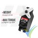 Hitec HS-85MG analog servo, 21.9g, 3.5Kg.cm, 0.14s/60º, 4.8V-6V